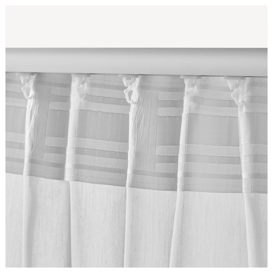 Икеа гардины Виван белые