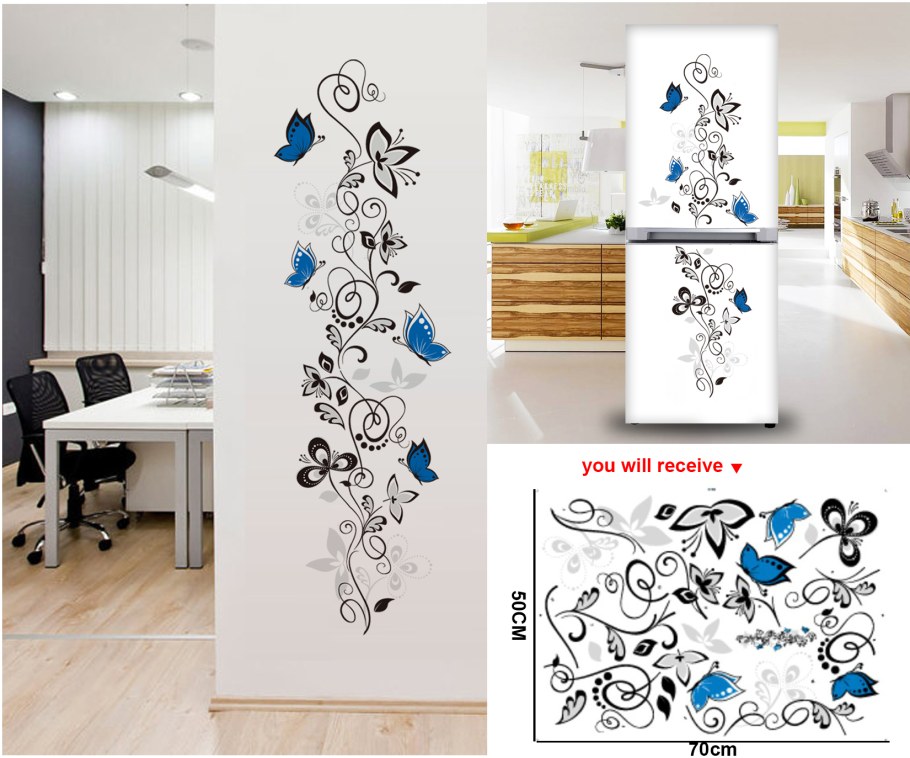 Самоклеющиеся наклейки на стену