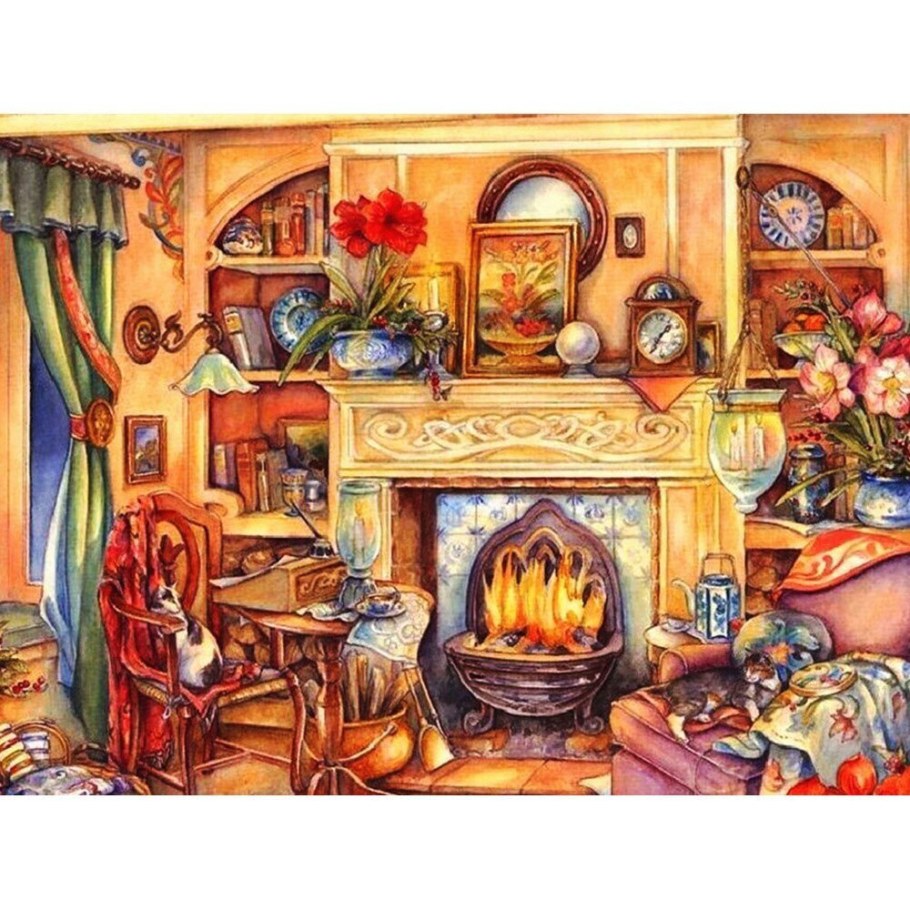 Уютный мир в картинах Ким Якобс