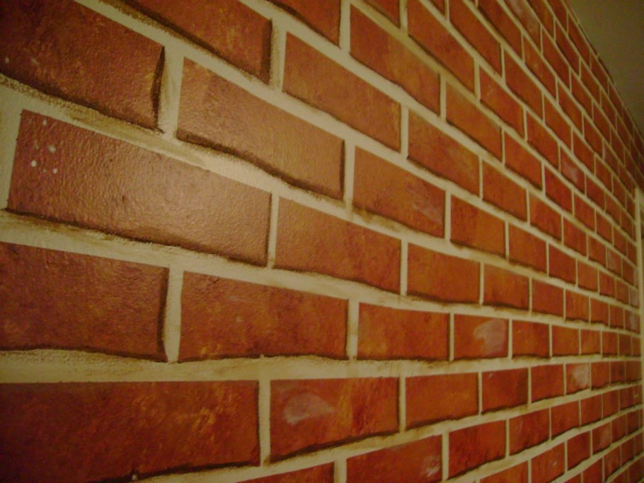 Имитация кирпичной кладки