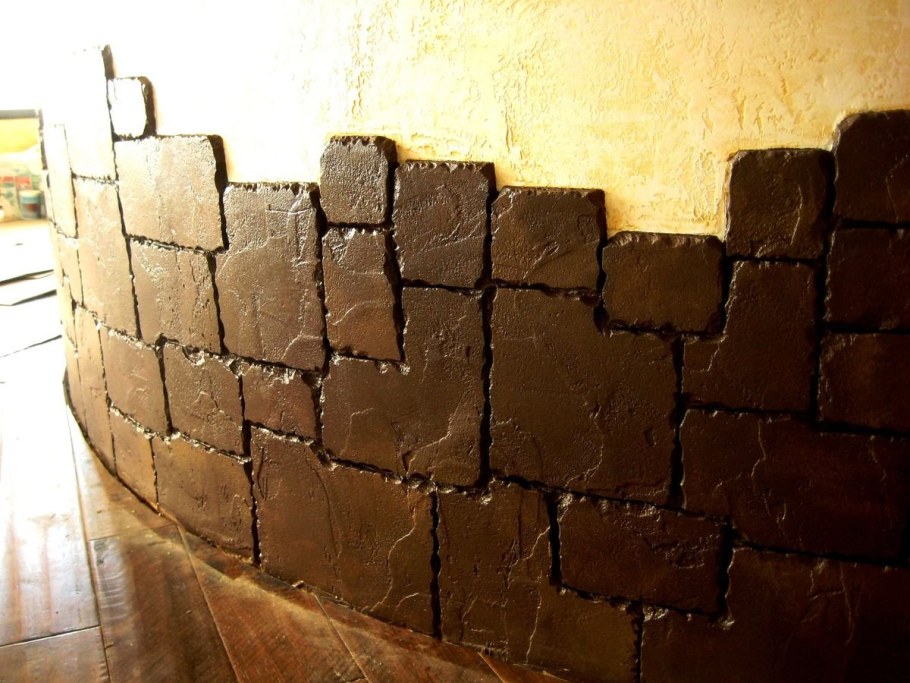 Имитация под камень