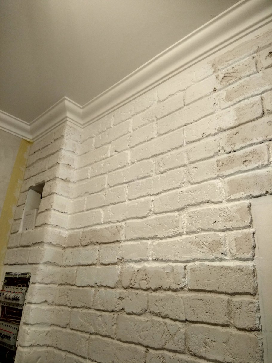 Декоративная штукатурка под кирпич имитация