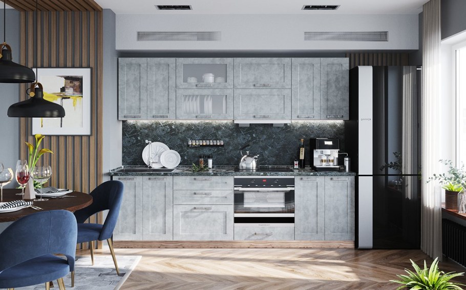 Кухня лофт ДСВ