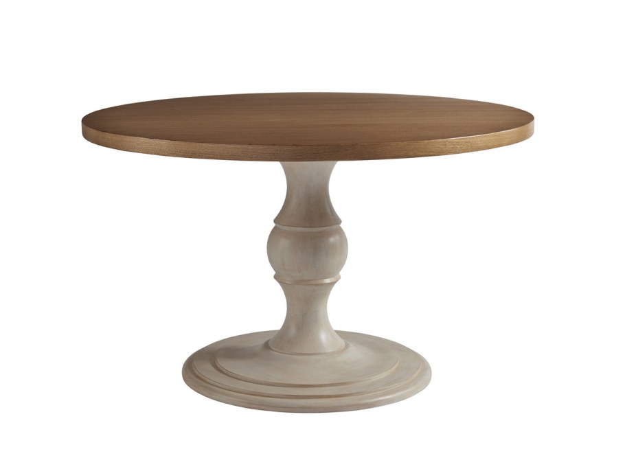 Столик Crest Round end Table, Barclay Butera, Lexington, 931-951