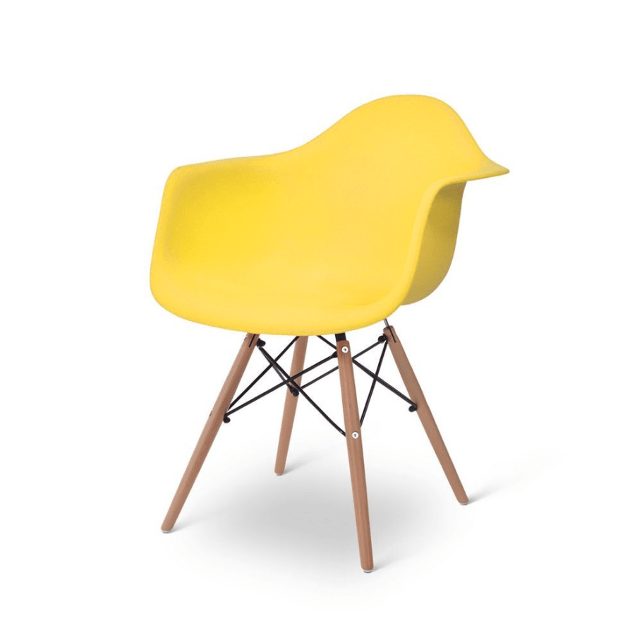 Стул Eames DSW желтый