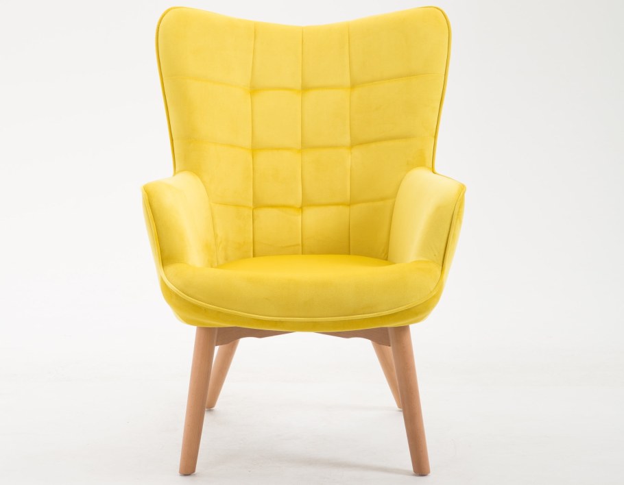 Кресло Henry fotel kr10249 желтое