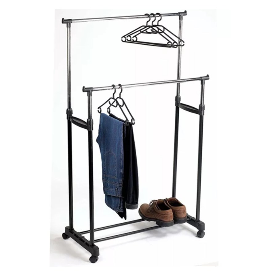 Двойные вешалки в гардероб