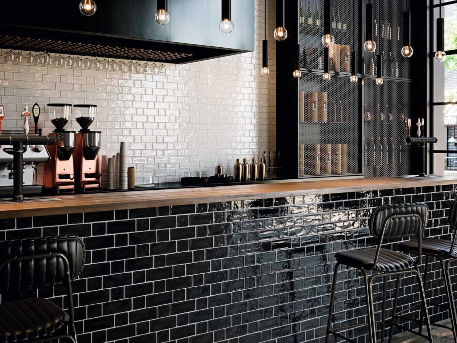 Кухня полностью из керамогранита