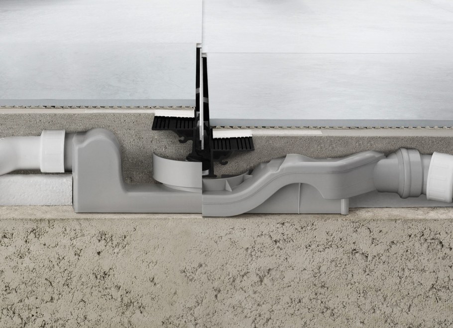 Viega лоток под плитку