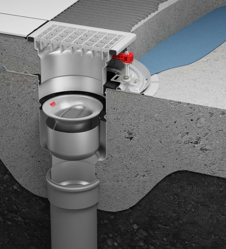 Hl трап для душа узел