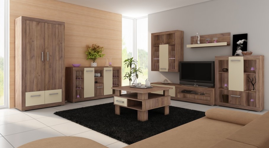 Дуб крафт табачный мебель