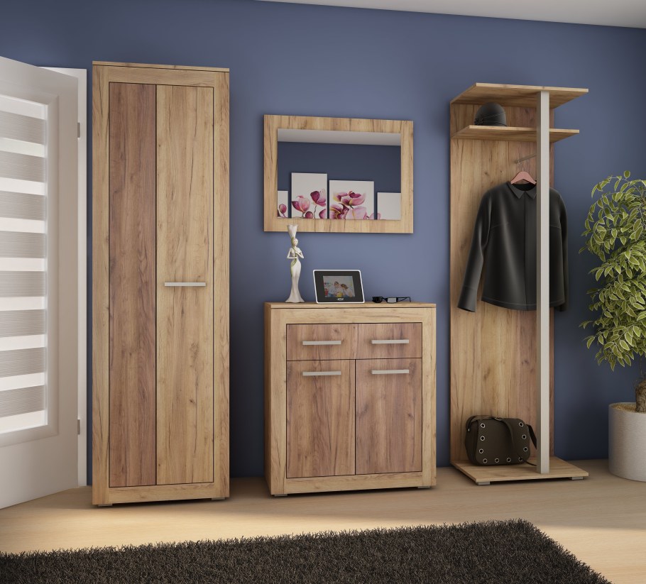 Мебель в прихожую дуб Галифакс табак