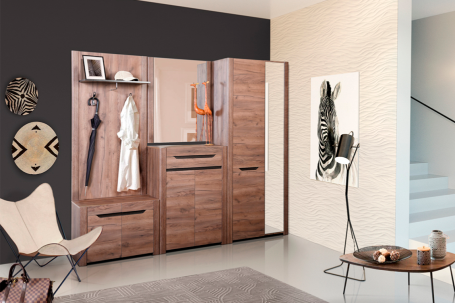 Прихожая дуб крафт табачный