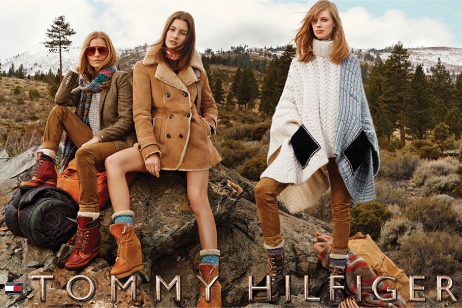 Tommy Hilfiger рекламная кампания осень/зима