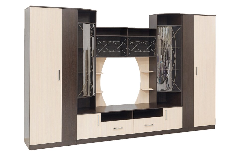 Атланта стенка венге/дуб Горизонт