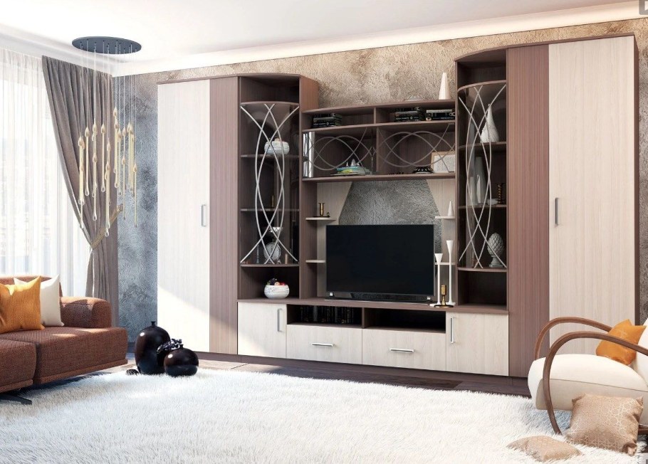 Гостиная Атланта Горизонт ясень шимо