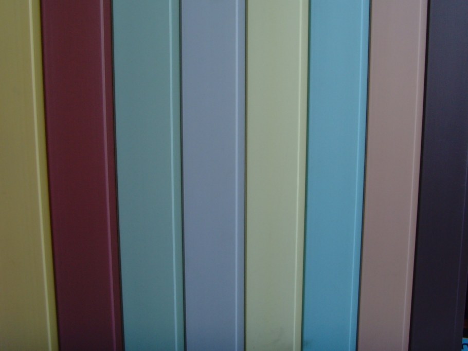 Вагонка ПВХ цветная