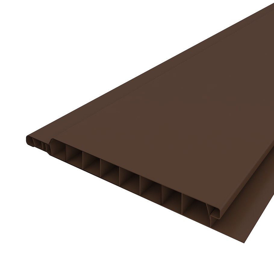 Вагонка ПВХ красно-коричневая 3м*0,1/0,3м2 уп-20шт