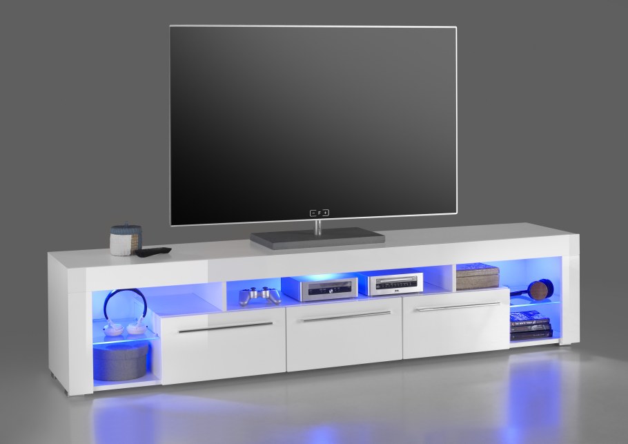 Хайтек тумба под ТВ 1400мм импор