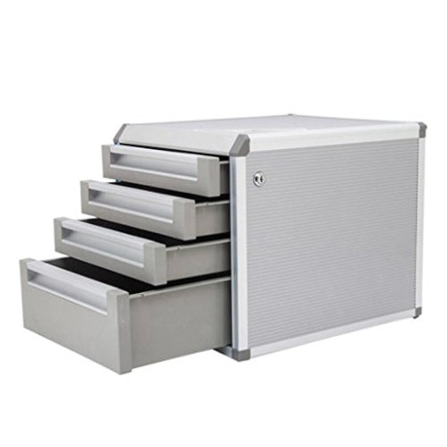 Картотечный шкаф с выдвижными ящиками металлический Практик АФС 06