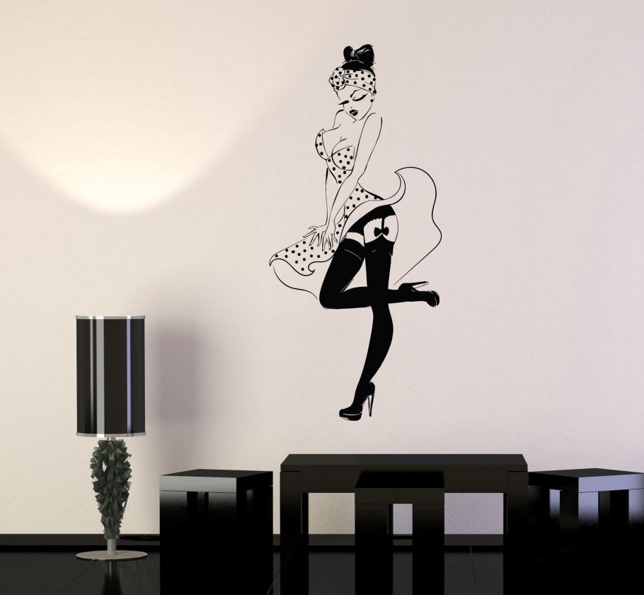 Modern woman Vinyl Art