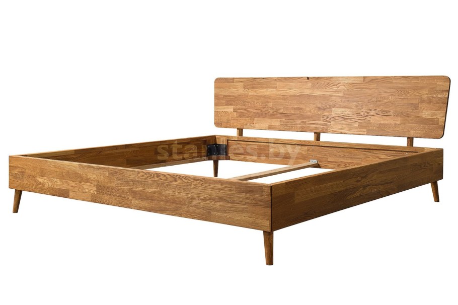 Кровать из массива дуба Сканди 180х200