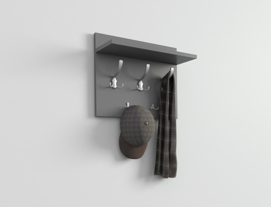 Вешалка Шеффилд черный графит