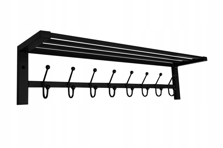 Вешалка с полкой 80 см