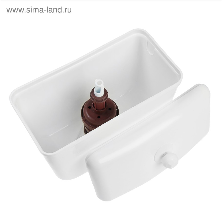 Бачок для унитаза пластик с арматурой верхний БВ 12л (ВР)