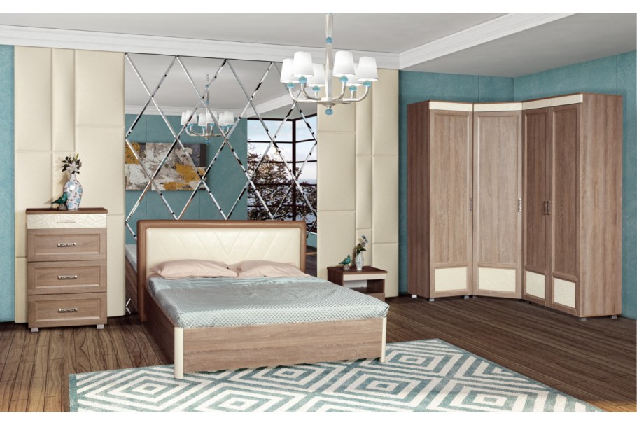 Спальня Йорк дуб кедбери