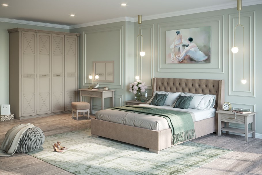 Ангстрем мебель Кантри спальня