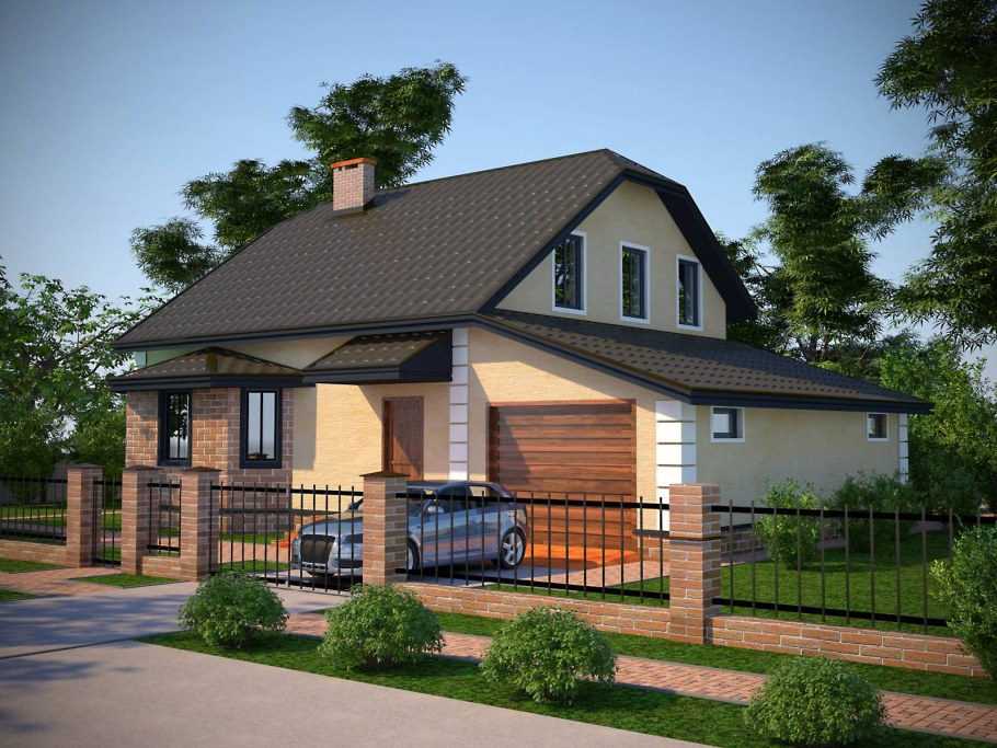 «Дом с мансардой» Василий Еловских