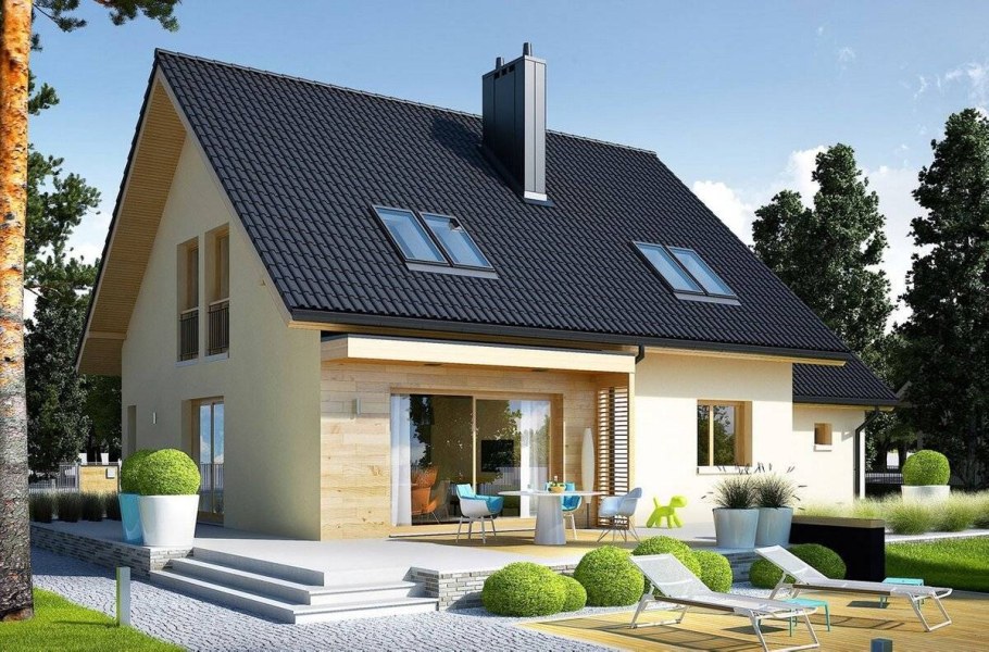 Проекты мансардных домов