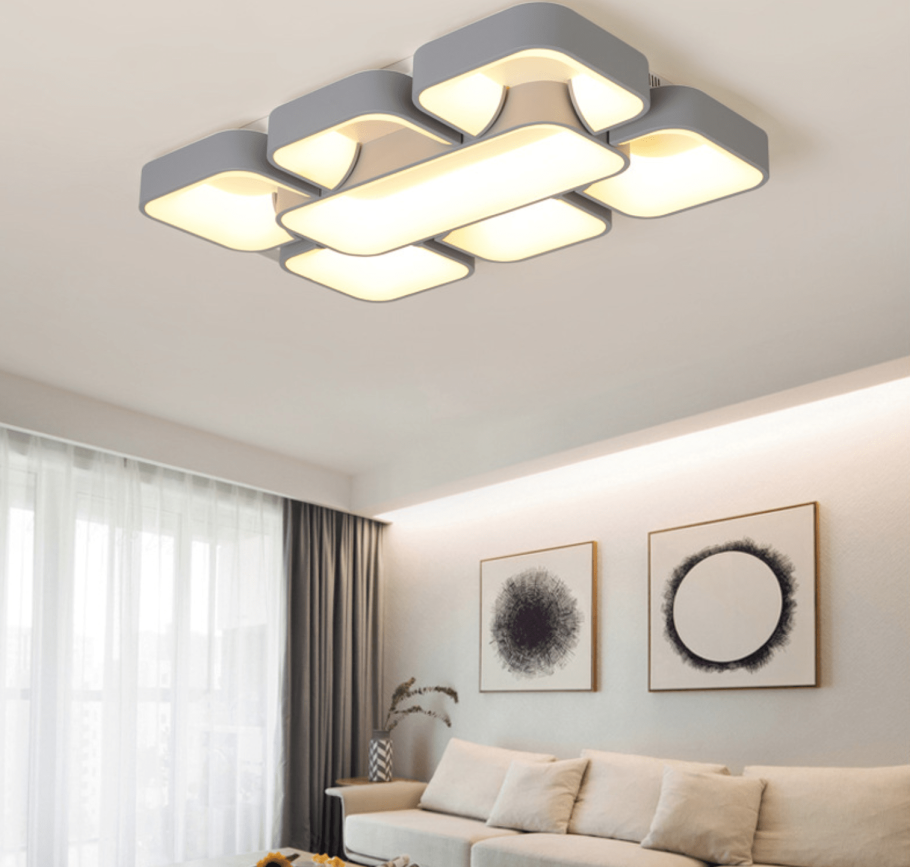 Потолочная светодиодная люстра moderli quatro led 58w белый v10070-CL