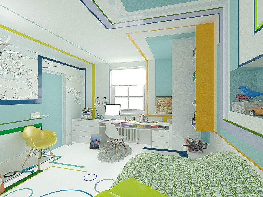 Готовые проекты детской комнаты