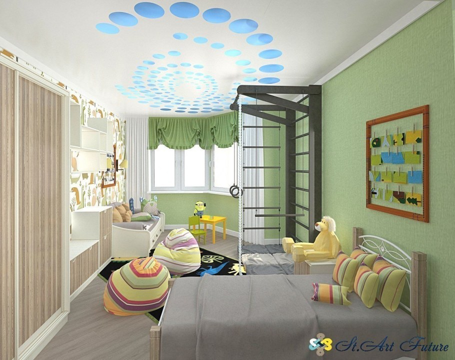 Детский интерьер комнаты