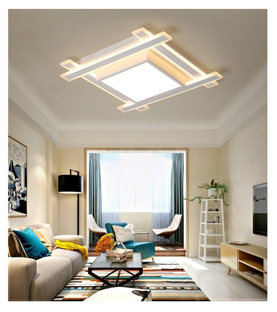 Люстра для прямоугольной комнаты