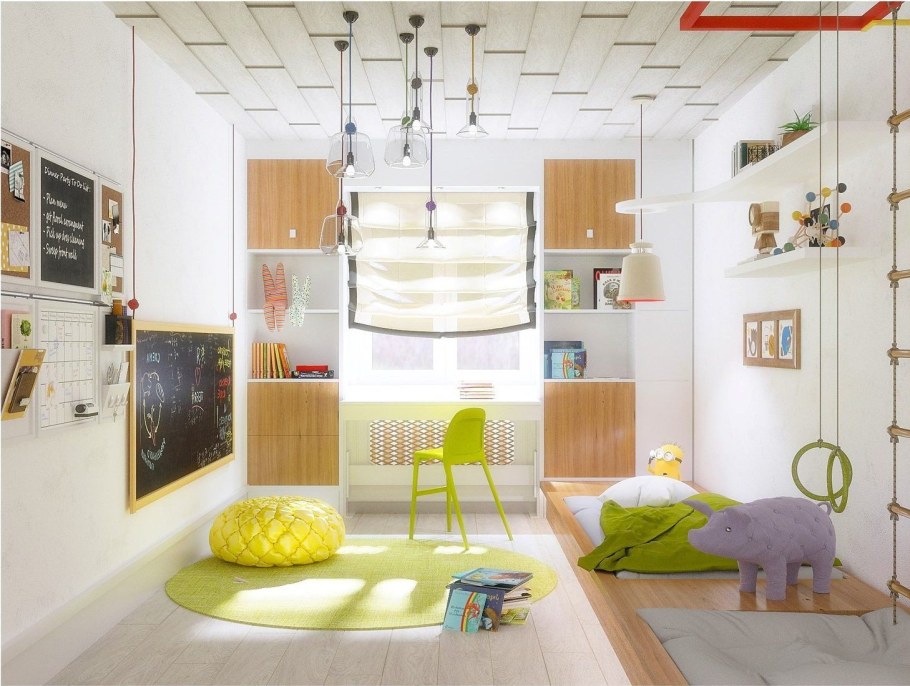 Дизайнерский проект детской комнаты
