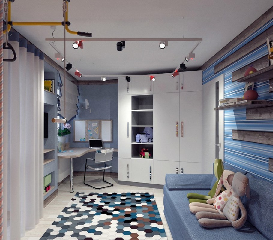 Проекты детских комнат