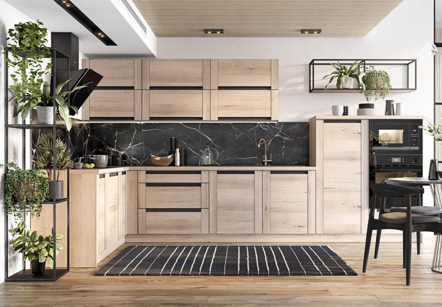 Кухонный гарнитур Оливия в интерьере