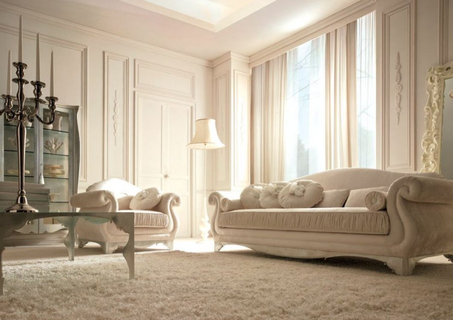 Диван в гостиную классика и Неоклассика