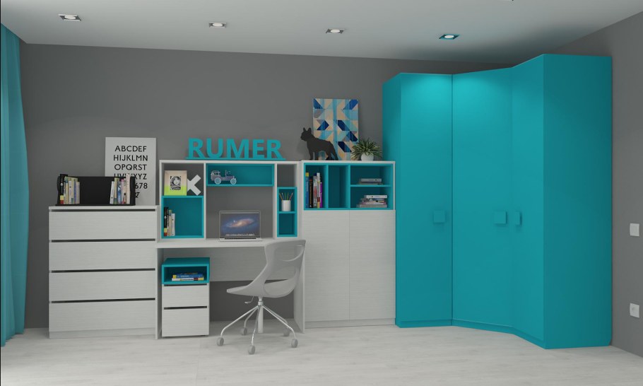 Мебель подростковая Румер Аква