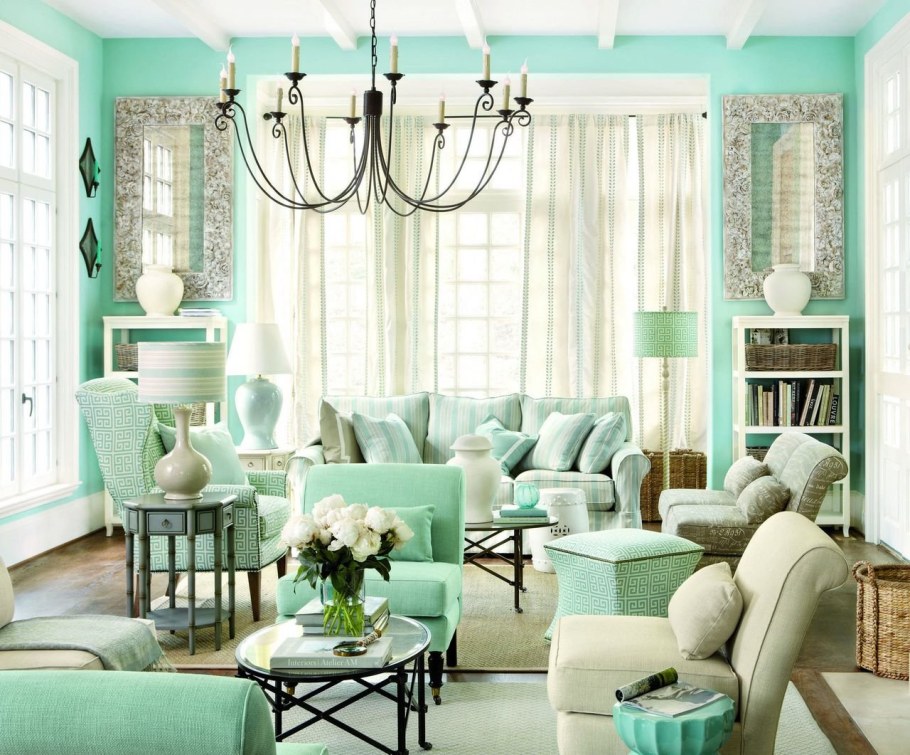 Стиль Тиффани в интерьере