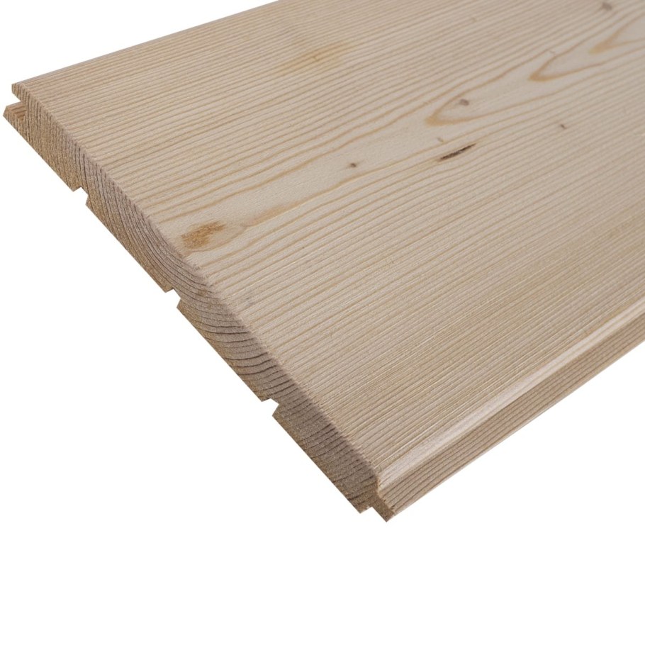 Вагонка штиль лиственница браш Оптима 14x145