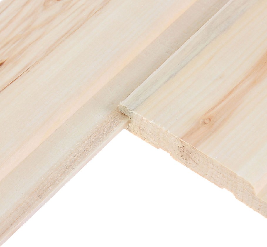 Вагонка осина 16х94х2500 мм софт-лайн сорт Экстра