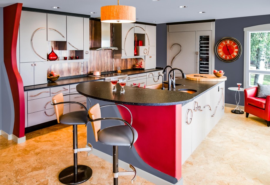 Красивые необычные кухни