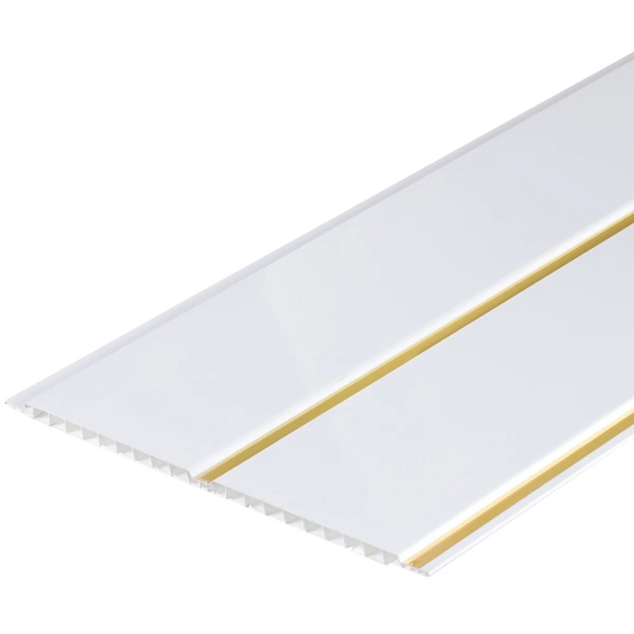 Вагонка ПВХ белая 3000x100x8