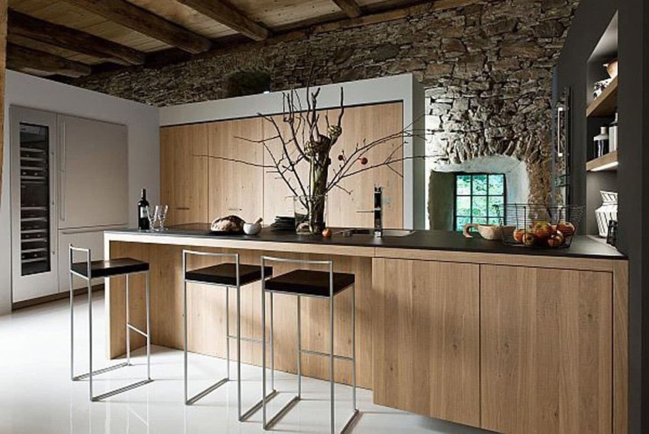 Барная стойка в эко стиле