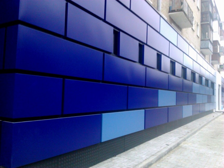 Вентфасад металлокассеты