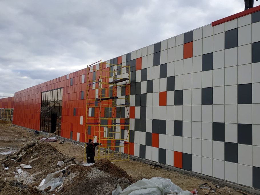 Металлокассеты 600 600 фасад